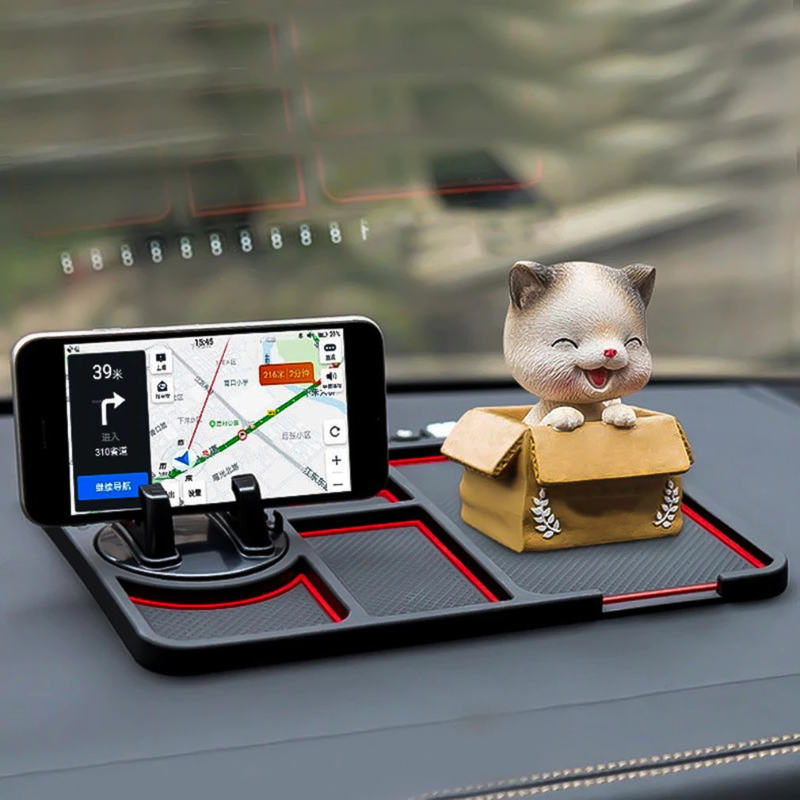 Non-Slip Dashboard Pad for Phones in Vehicles