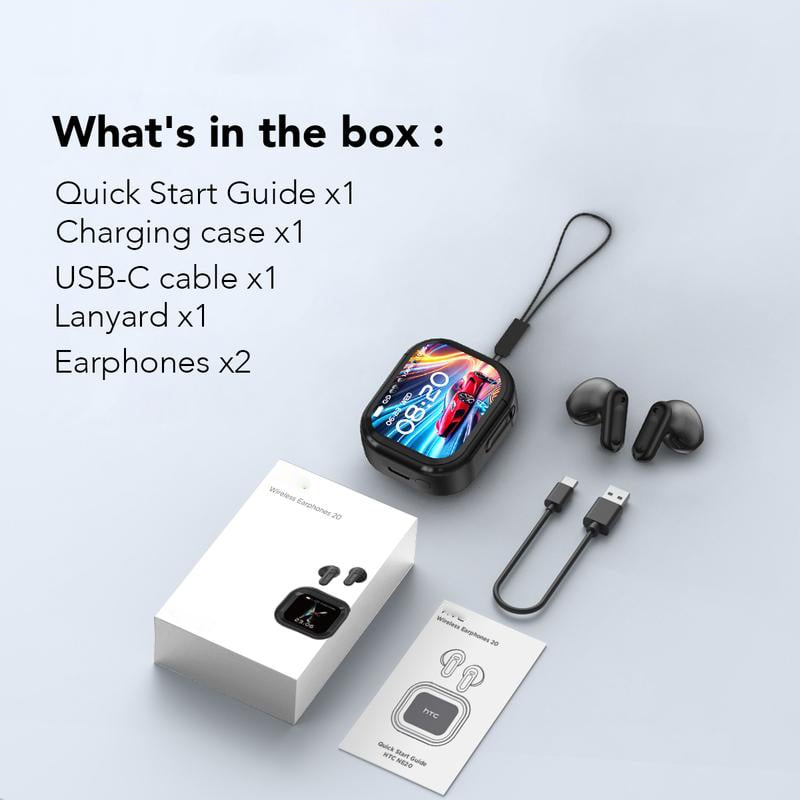โฐ๐ฅ Bluetooth 6.0 Earphones LED Display High Fidelity Waterproof Wireless Earphones