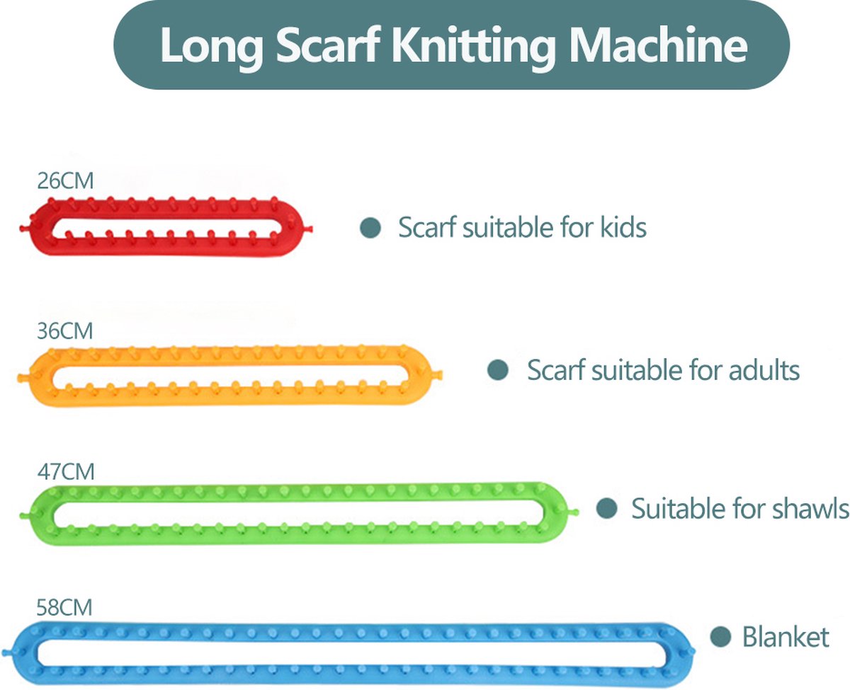 WoolMagic™ Scarf Knitting Loom Kit