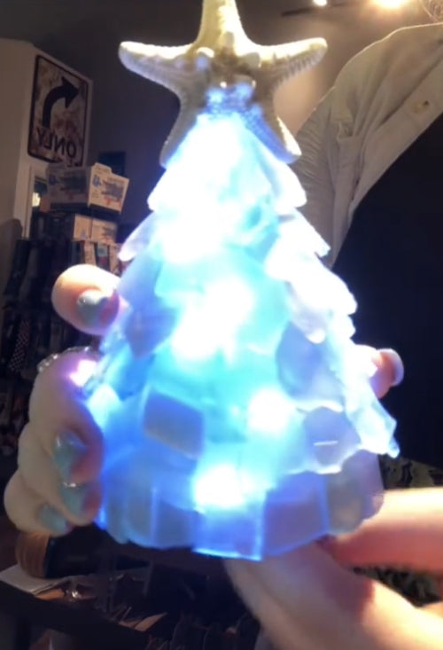 CoastGlow™ - Sea Glass Decor Tree