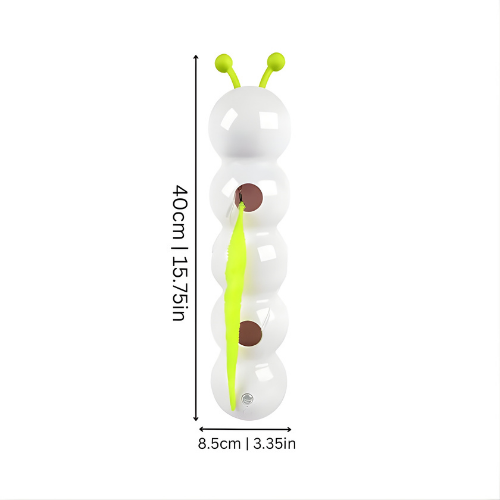 Interactive Cat Toy with Suction Cup – Automatic Moving Teaser for Indoor Cats