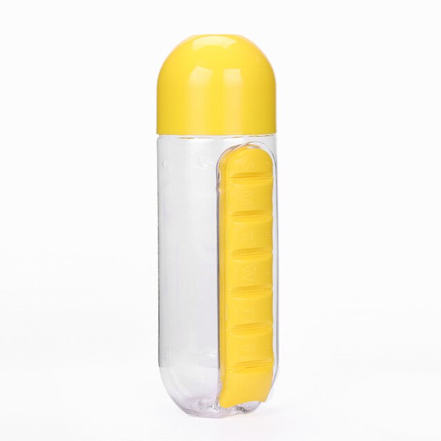 Vitamins Organizer Water Bottle