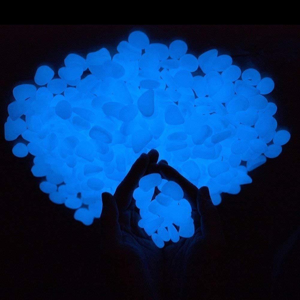 Glow in the Dark Garden Pebbles Glow Stones Rocks for Walkways - If you say i do