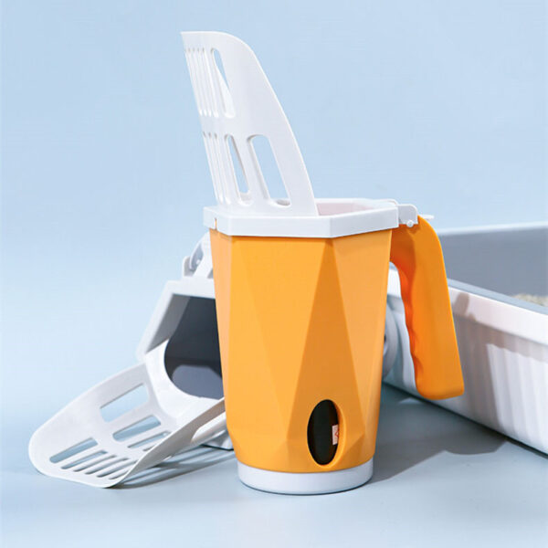 Cat Litter Cleaner with Bag Holder