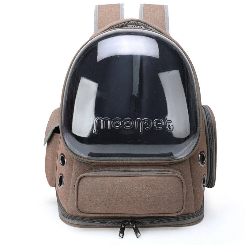 Clear Pet Backpack Carrier for Small Dogs and Cats – Breathable Design