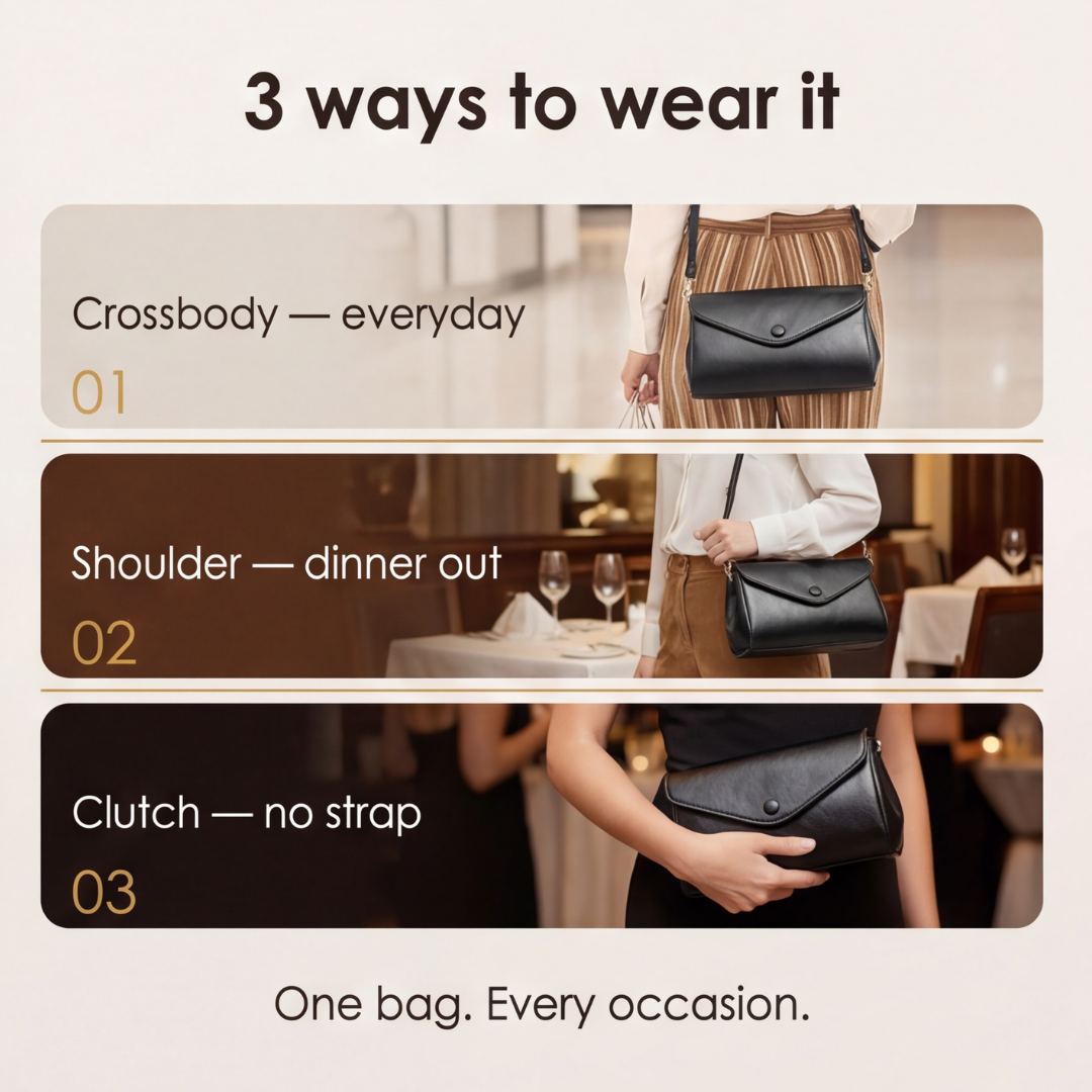 Calessa™ – Compact Crossbody for Everyday Essentials