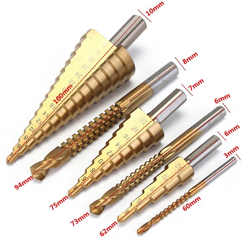 Titanium Step Drill