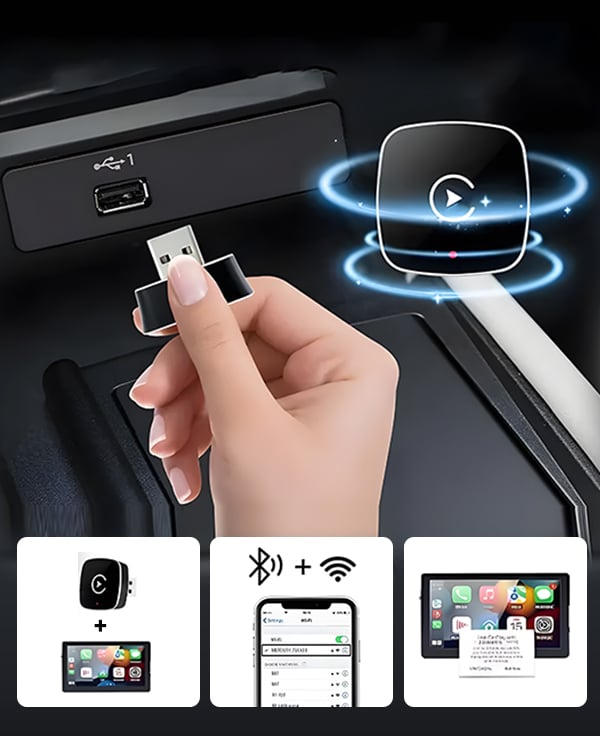 DriveWave™ — Experience Total Wireless Freedom and Safer, Clutter-Free Drives