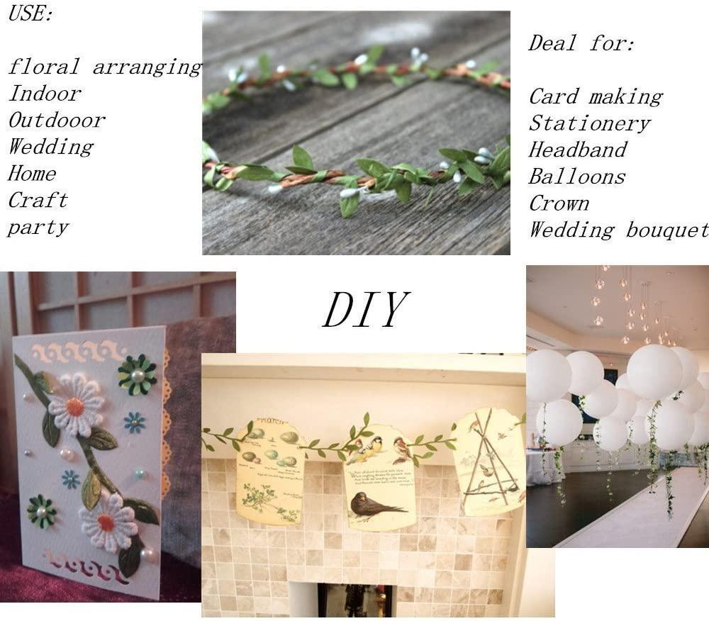 Artificial Vine Fake Leaves 265 Feet Artificial Leaf Garlands Fake Hanging Plants Fake Foliage Garland - If you say i do