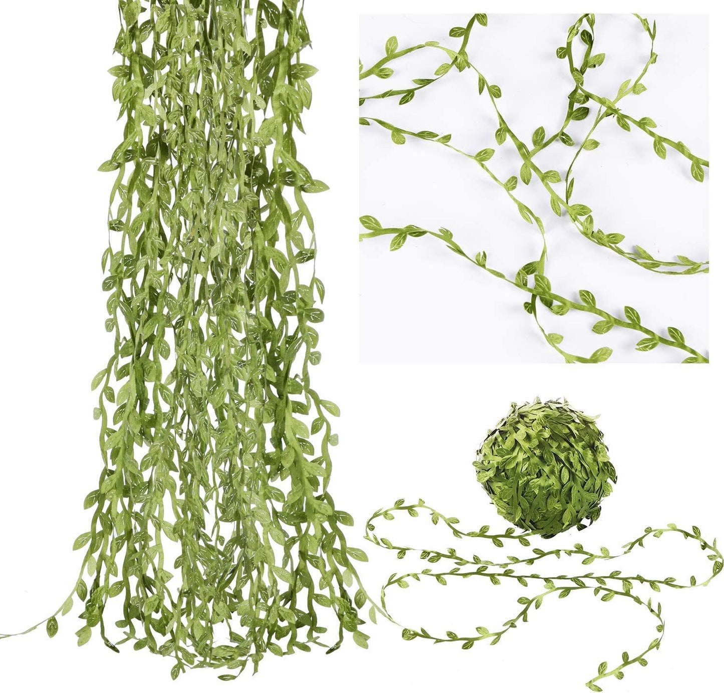 Artificial Vine Fake Leaves 265 Feet Artificial Leaf Garlands Fake Hanging Plants Fake Foliage Garland - If you say i do