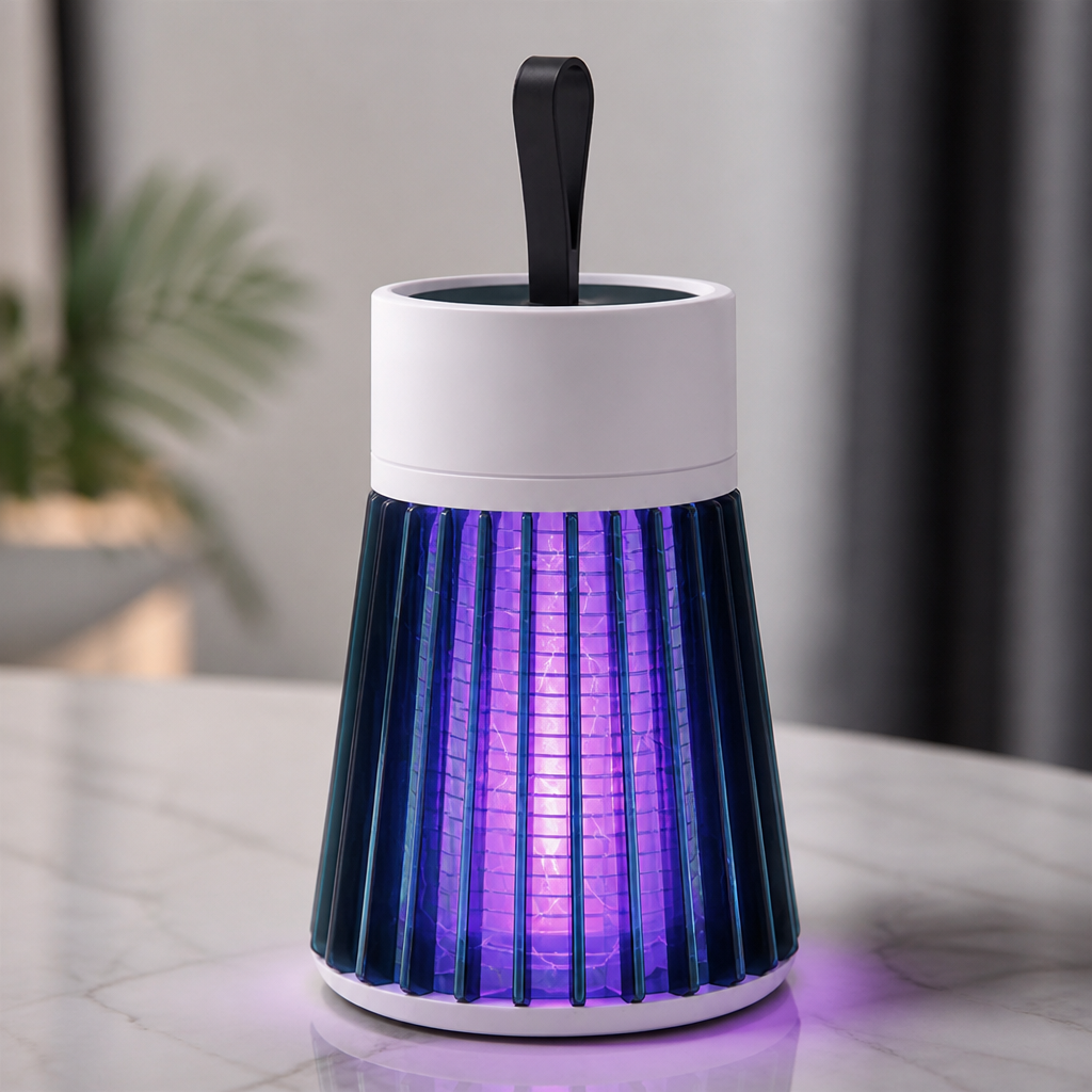 ZephyrGuard Mosquito & Fly Trap Lamp — Silent, Chemical-Free Protection for Peaceful, Bite-Free Living