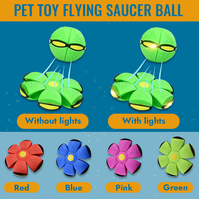 ๐พPet Toy Flying Saucer Ball