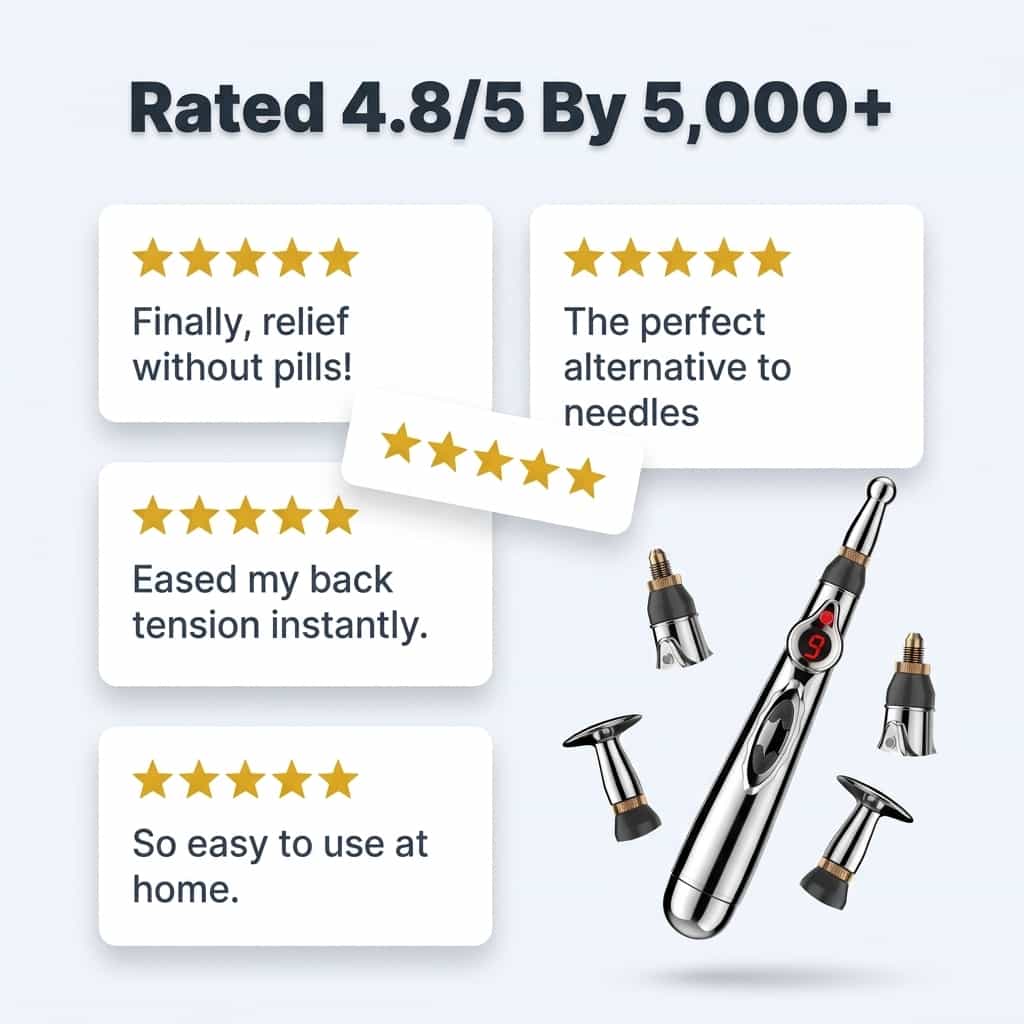 Electronic Acupuncture Pen for Fast Pain Relief
