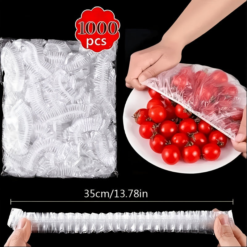 Elastic Food Storage Covers, 1000 Pieces, Made of PE