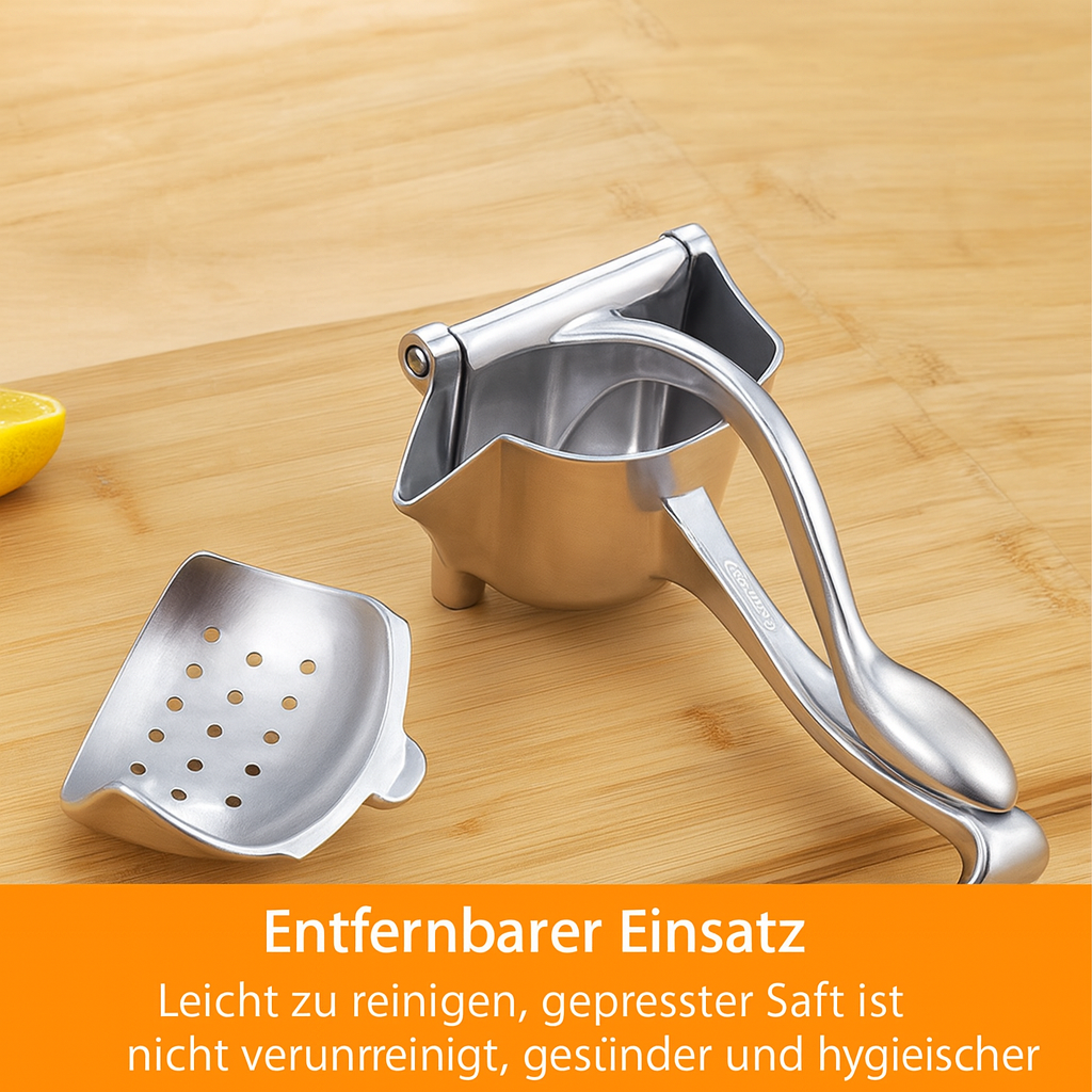 Fresh Juice Maker with One-Hand Operation