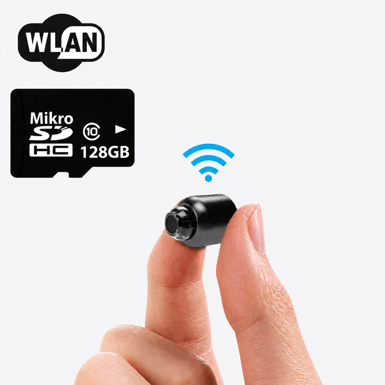 Mini Wi-Fi Surveillance Camera with Night Vision