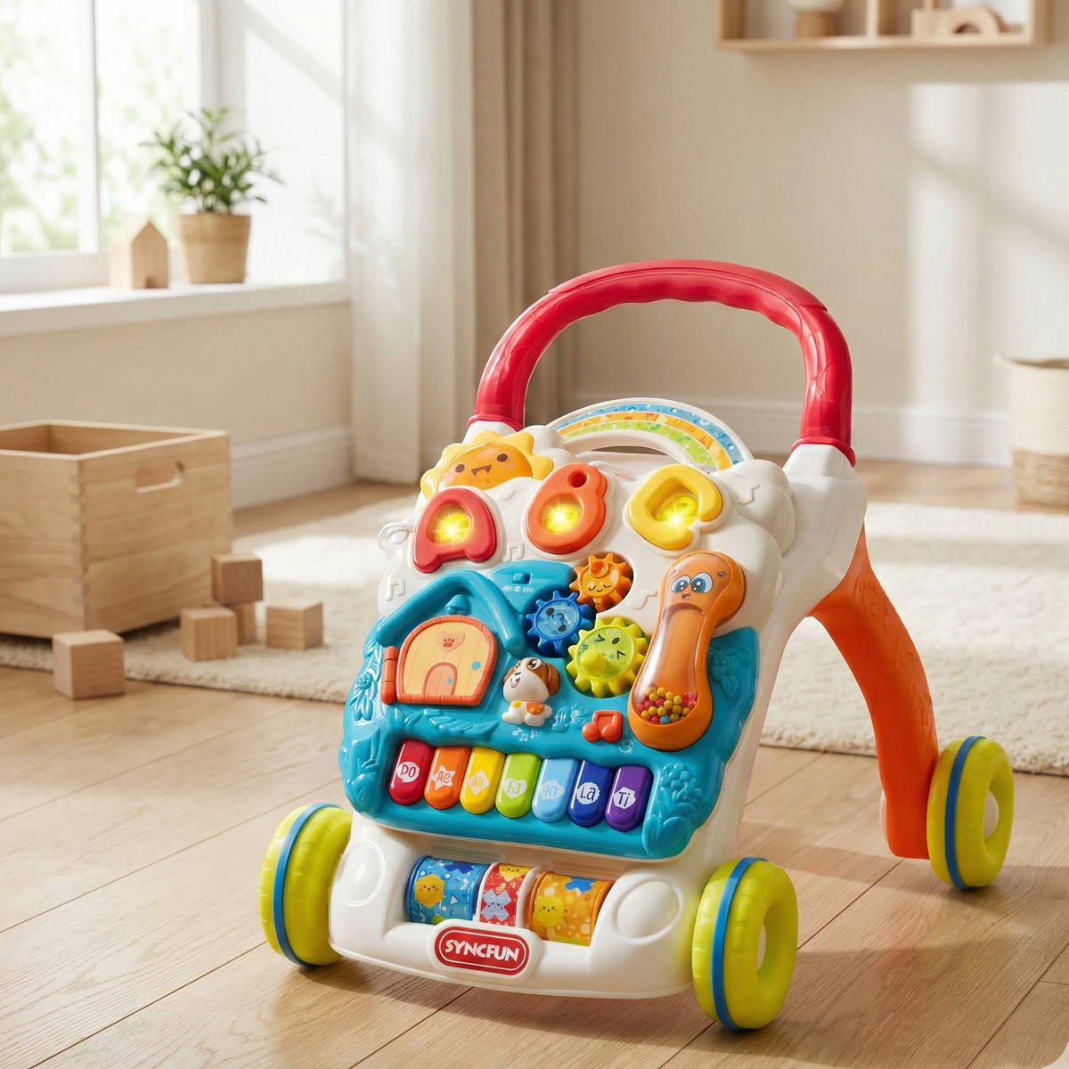 Sit-to-Stand Baby Walker 2-in-1 | The Kinetic Milestone