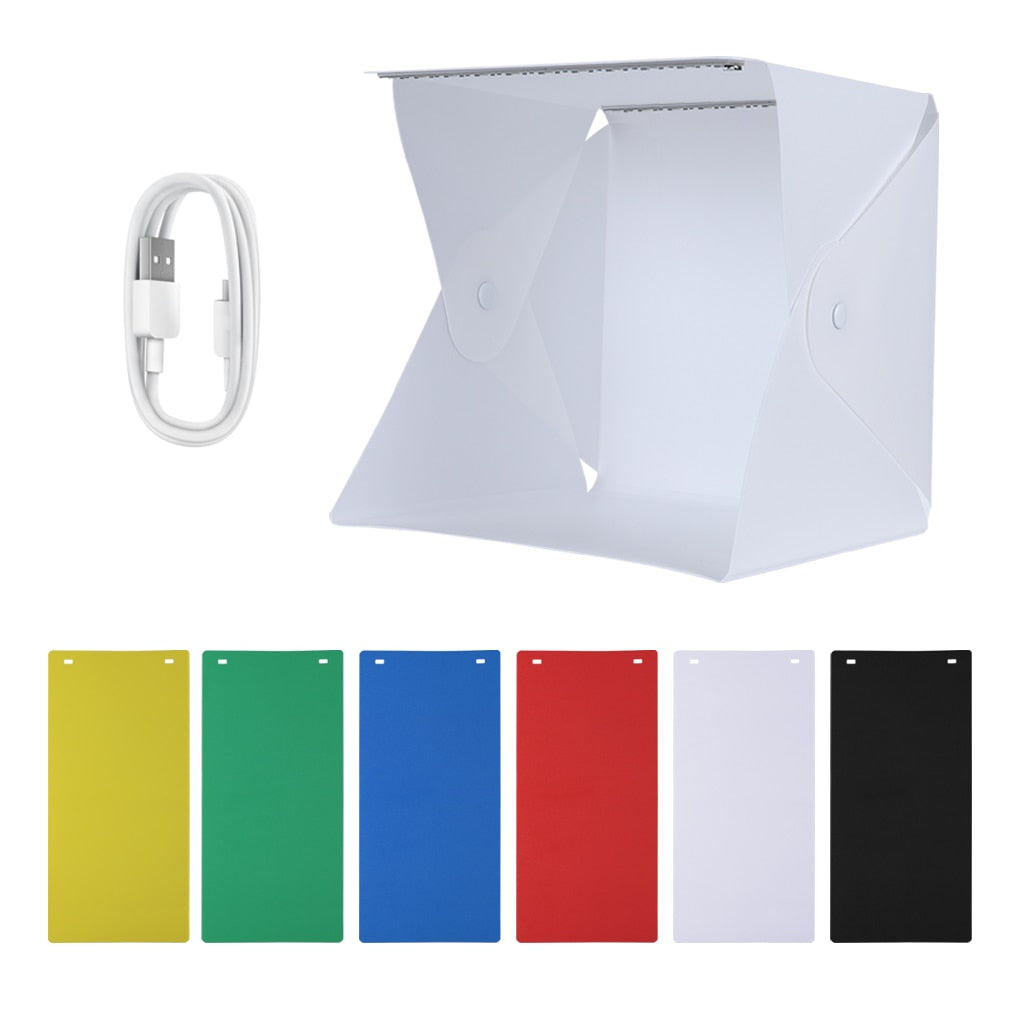 Foldable Light Box for Photography and Video – Portable Studio for Product Images