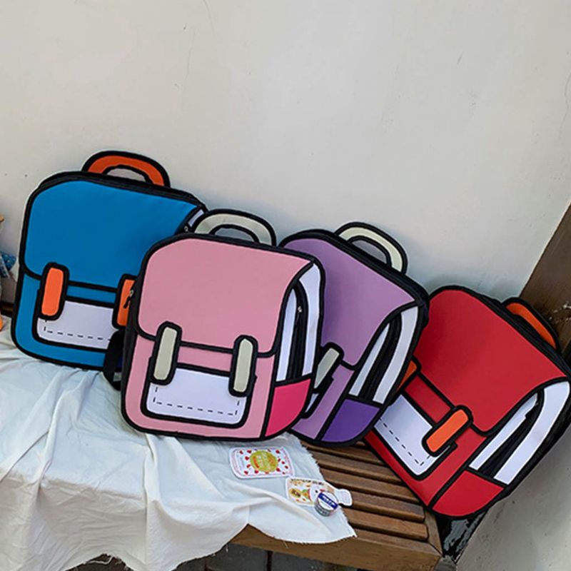 Cartoon School Backpack