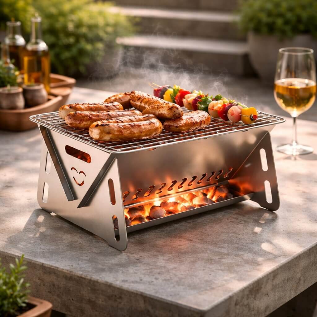 Charcoal BBQ | Fast Setup | Sturdy Build | OutdoorFlamme