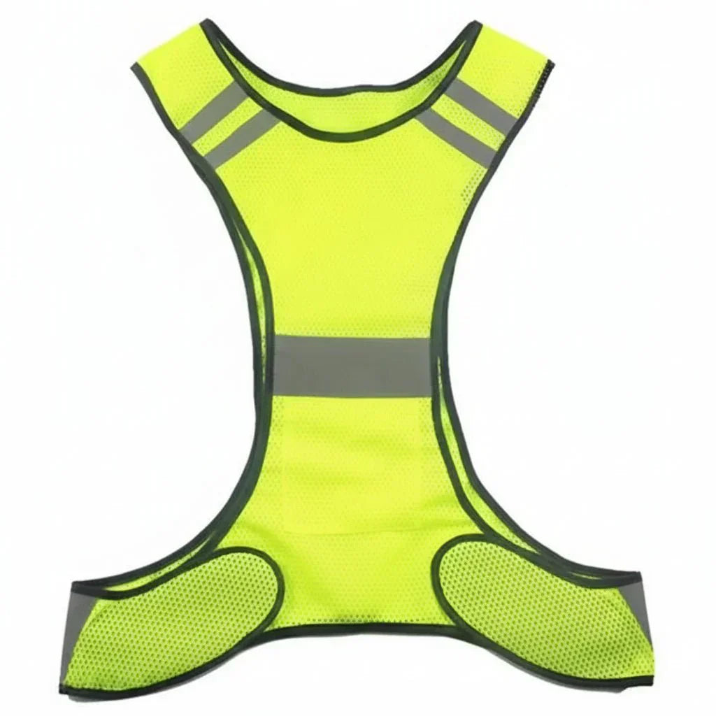 LED Safety Vest for High Visibility with USB Rechargeable Lights
