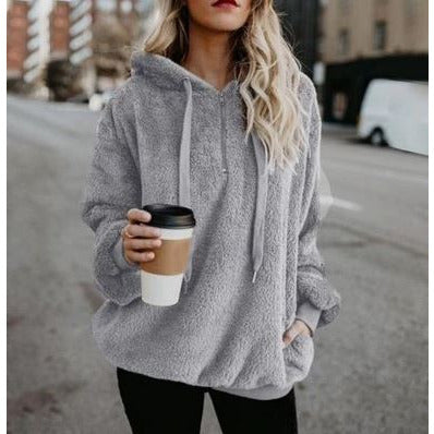 AGATHA™ Soft Pullover Hooded Sweater