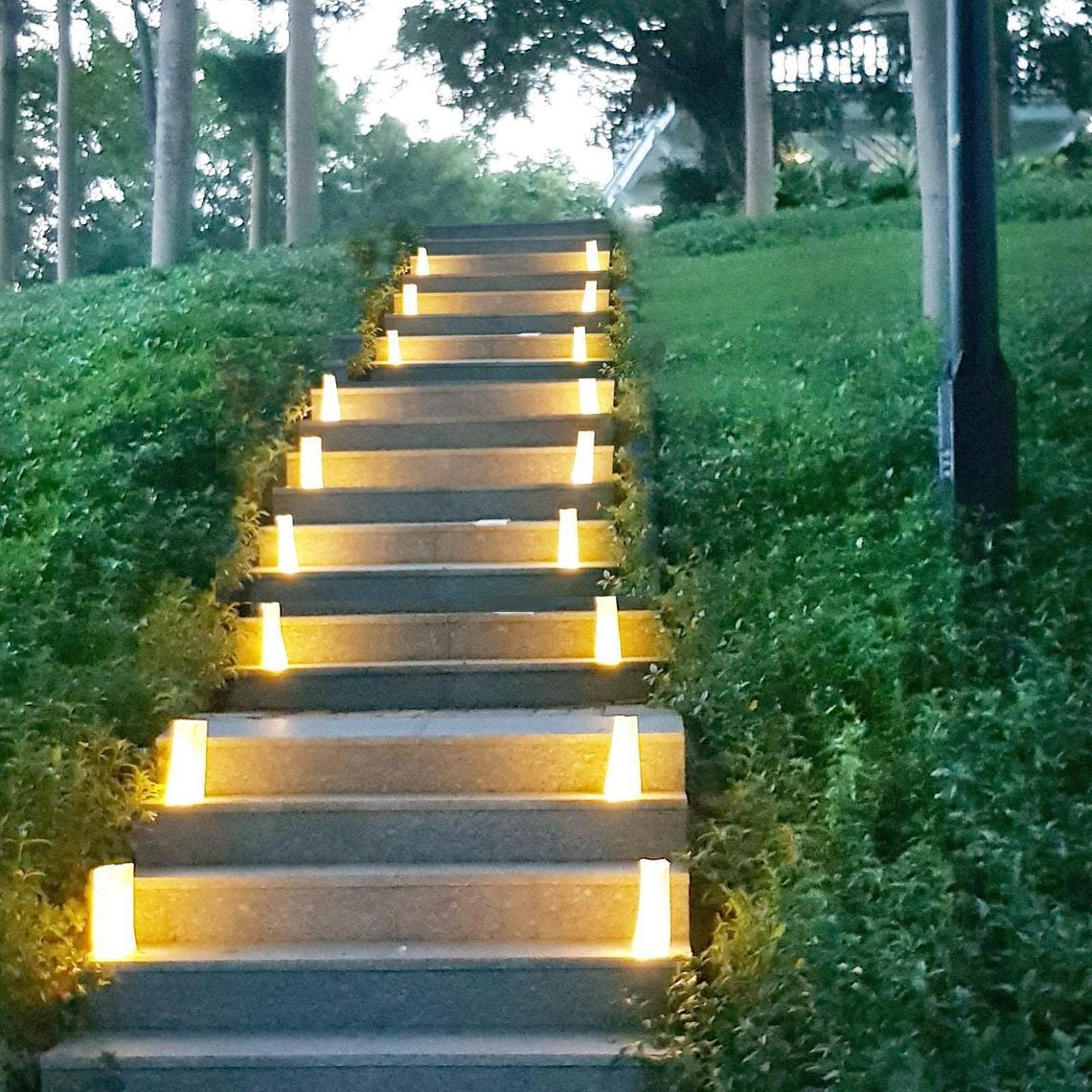 50pcs Light Up Luminaries Warm White Luminary Candle Bags With Lights-For Wedding Aisle, Rustic Wedding Decorations - If you say i do