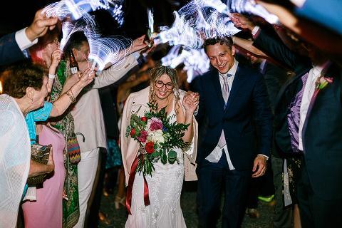 LED Fiber Wands For Wedding Exit Ideas/Wedding send-off ideas not sparklers - If you say i do