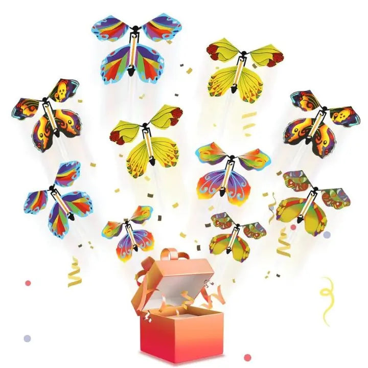 Enchanting Flying Butterflies โ The Ideal Surprise Element for Gifts & Cards!