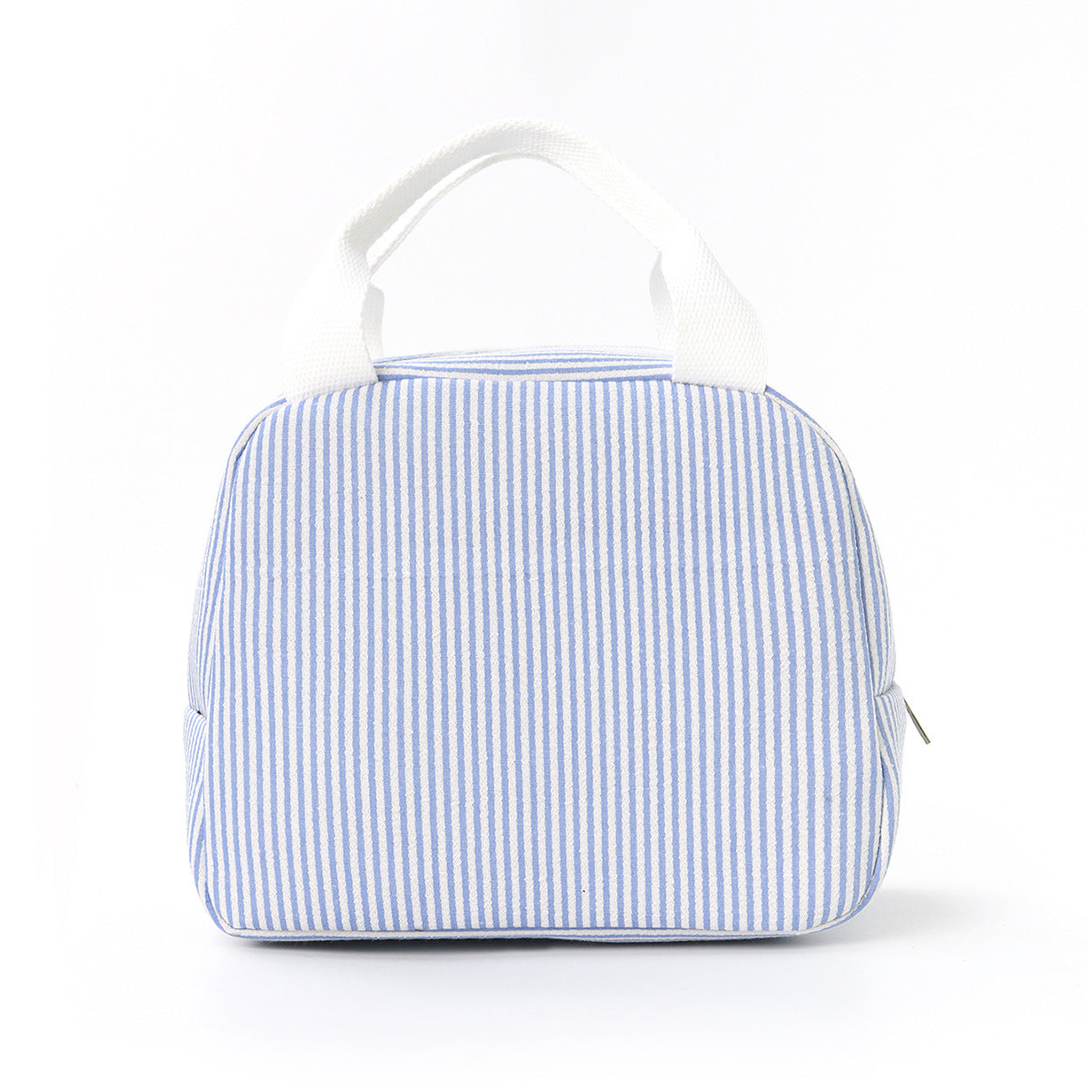 Lunchbox bag with insulated interior and durable zipper