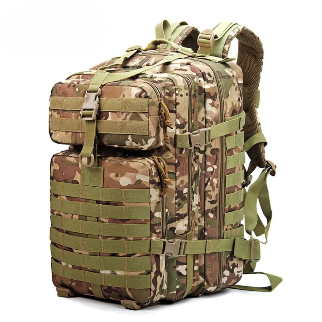 Durable Waterproof Backpack for Outdoor Activities – Multi-Compartment for Hiking, Travel, and Daily Use
