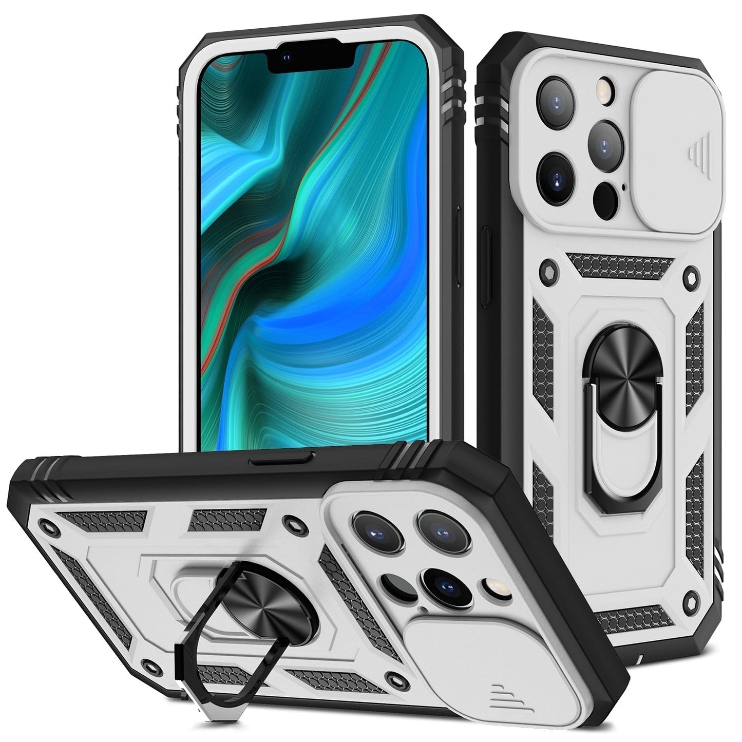 Military Grade Armor Case for iPhone – 360° Protection, Shockproof, MagSafe-Compatible