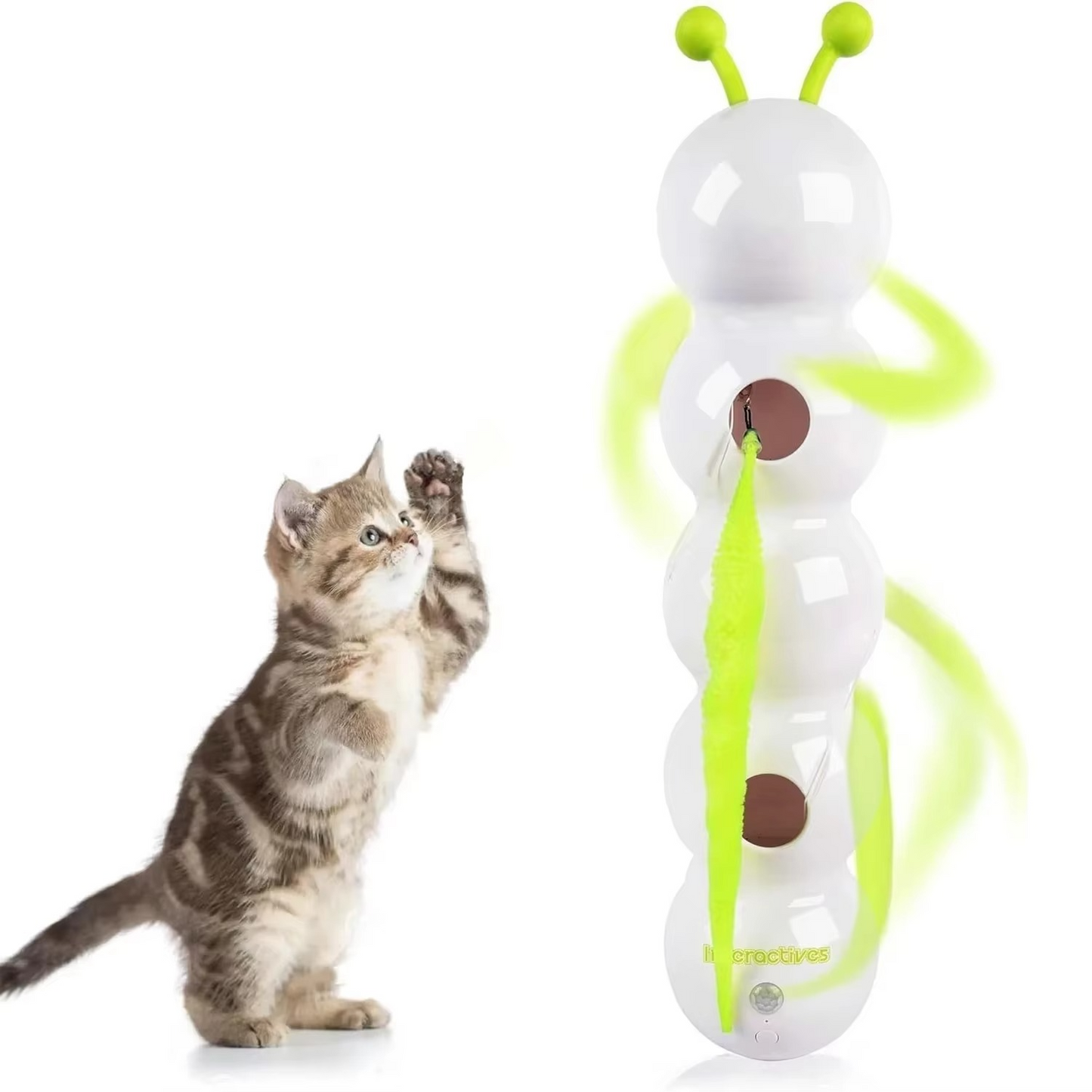WigglePounce - Motion Activated Hanging Cat Toy