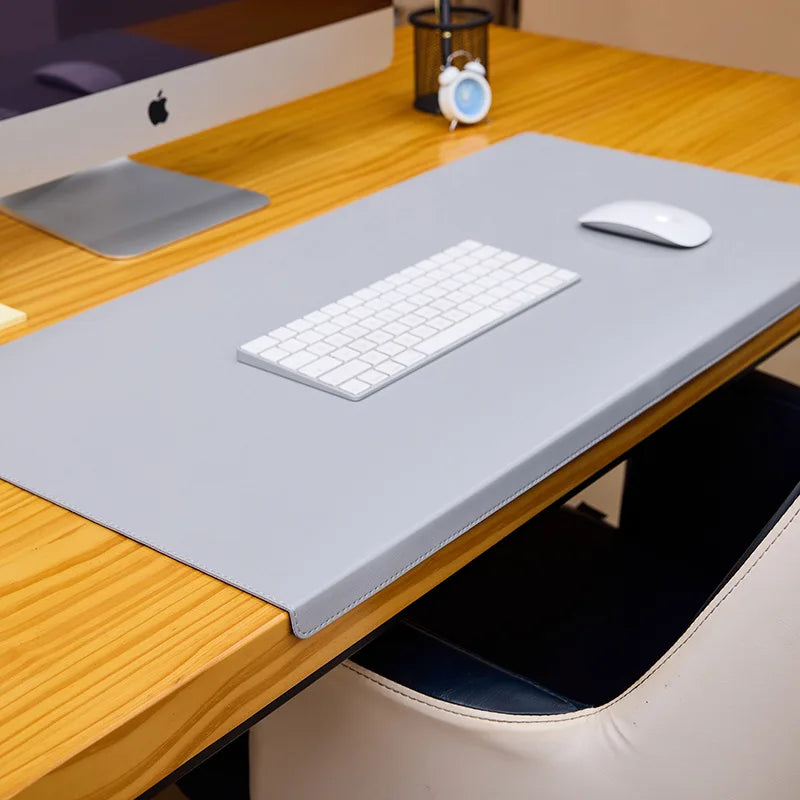 PU-Leather Desk Mat with Non-Slip Surface, Wrist and Elbow Support – Ergonomic Desk Pad for Office and Gaming