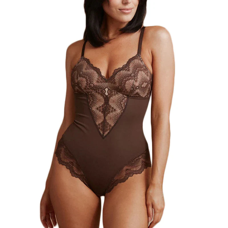 Pinty™ Sculpting Lace Shapewear Bodysuit