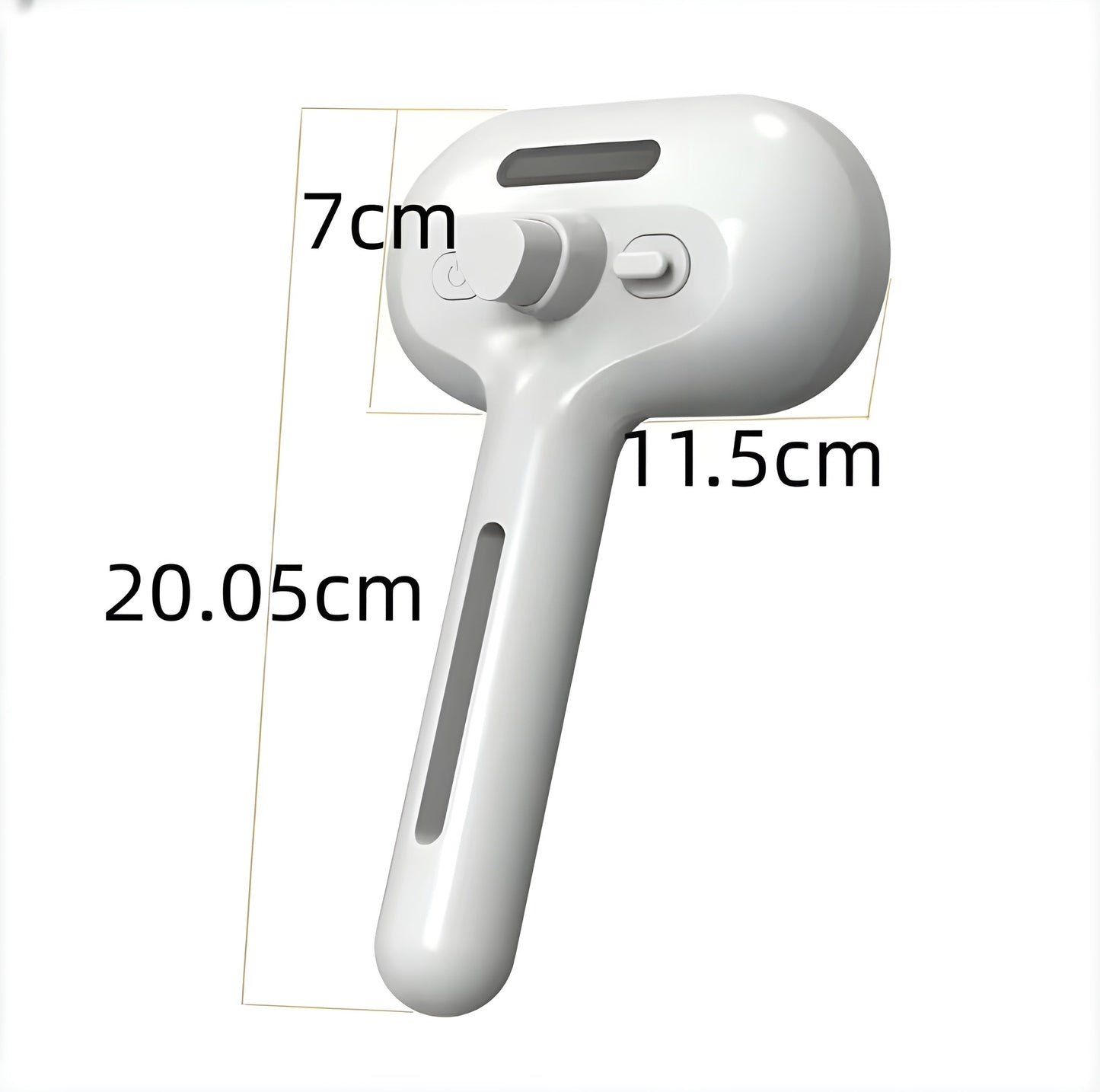 Gentle Pet Grooming Brush for Cats and Dogs