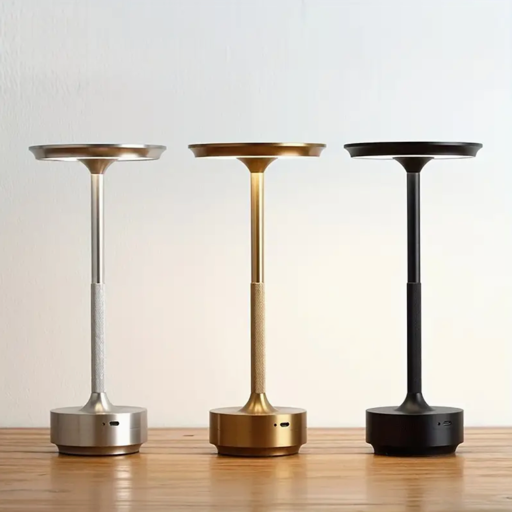 LuminaLux - Wireless Design Lamp | USB Rechargeable | Touch Control | Table Lamp | Mood Lighting