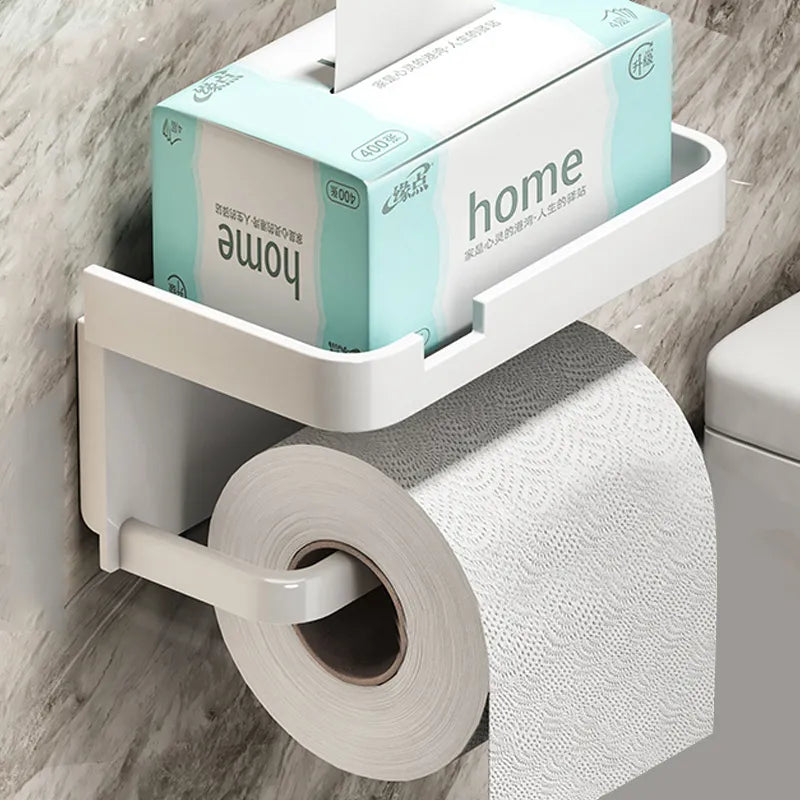 AeroShelf - Toilet Paper Holder with Storage Shelf