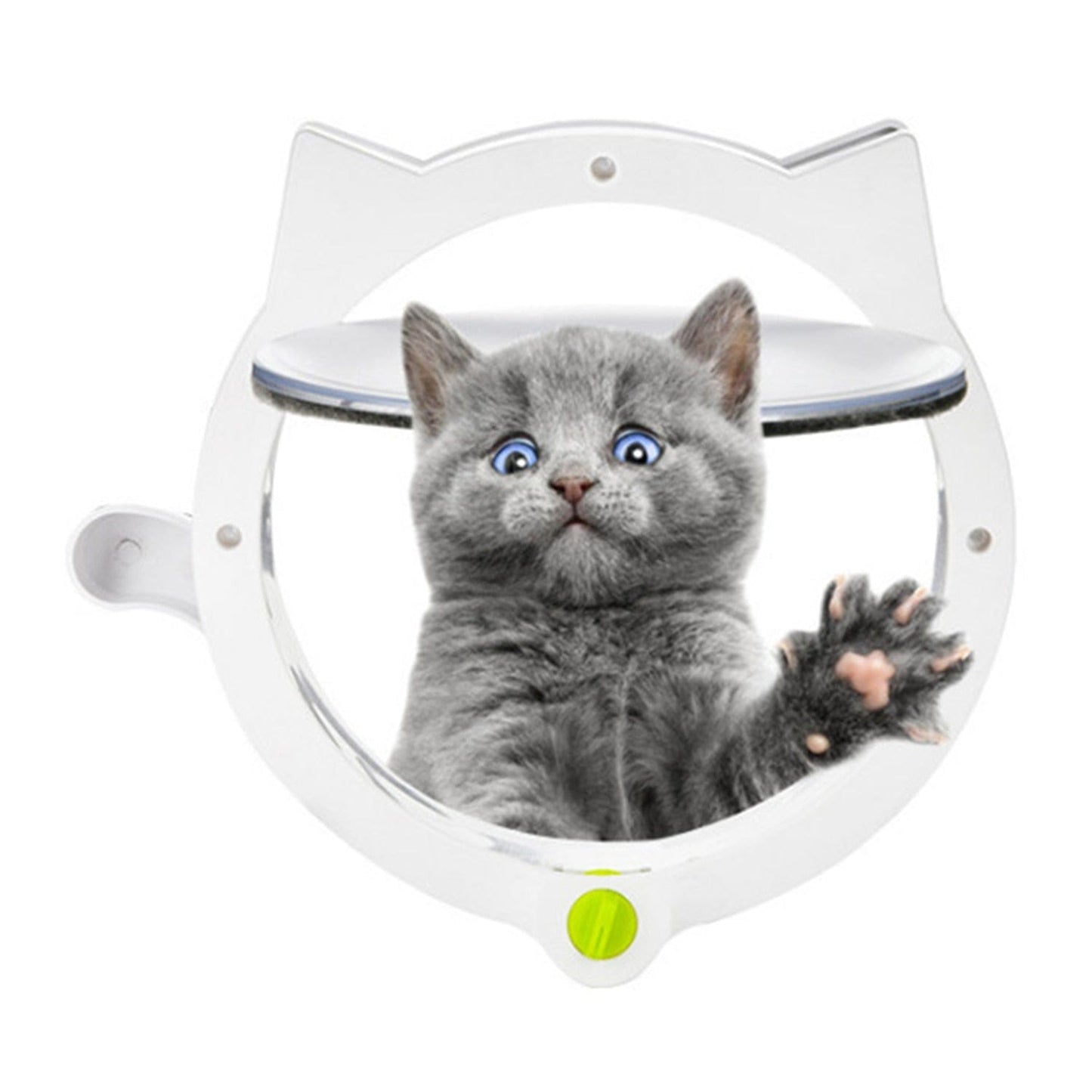 Exterior Round Cat Doors Access