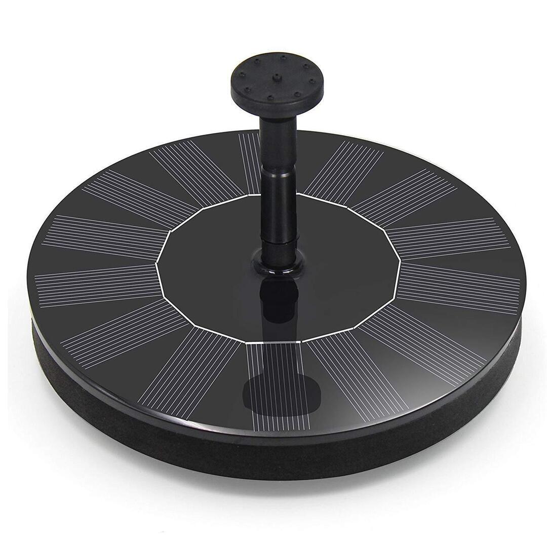 Solar Garden Fountain Solar Powered Fountain Pump for Bird Bath, Garden - If you say i do