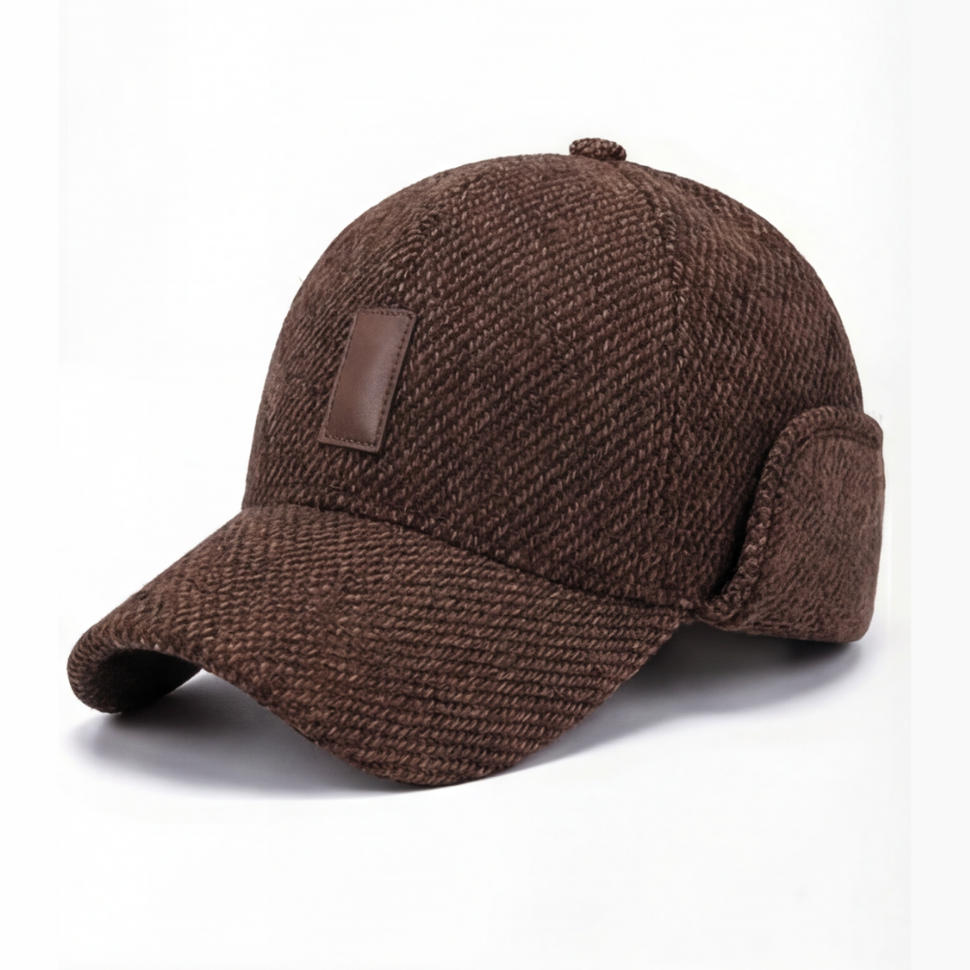Coldguard™ – Fleece Lined Winter Baseball Cap with Ear Flaps