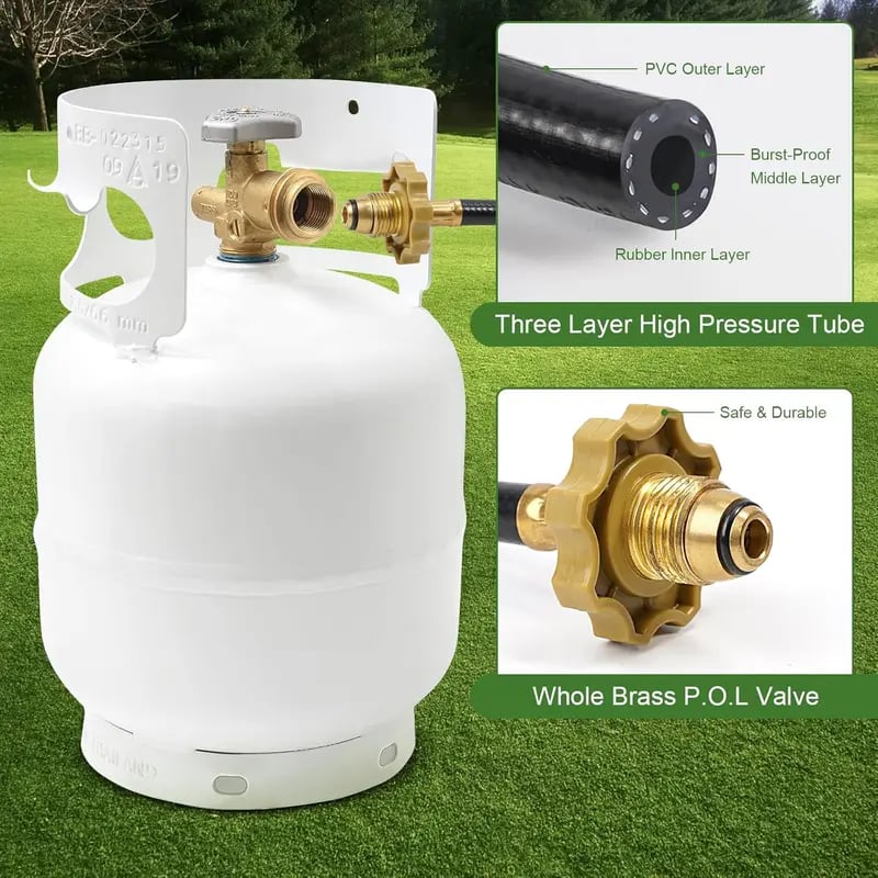 Gas Weed Torch for Outdoor Gardening