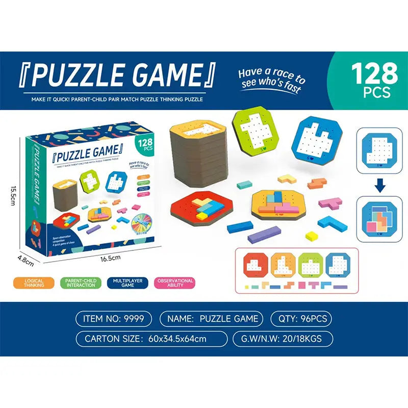 Creative Ideas Puzzle Game for Kids – BrainyBlocks for Smart Minds