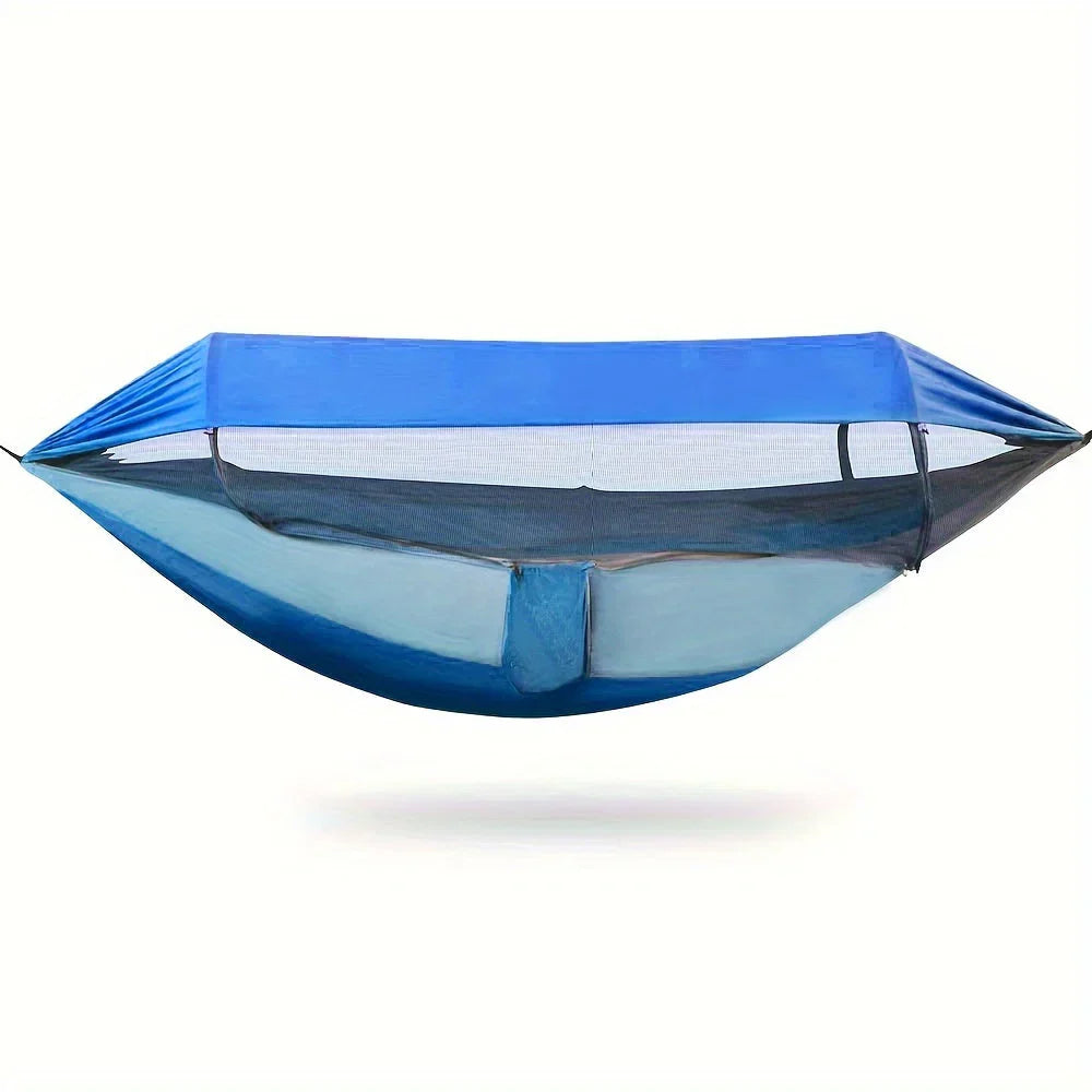 Outdoor Hammock with Mosquito Net and Sun Protection