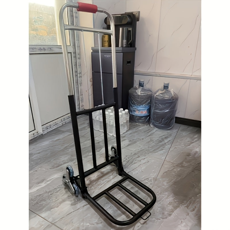 Folding Hand Truck with Stair Climbing Wheels
