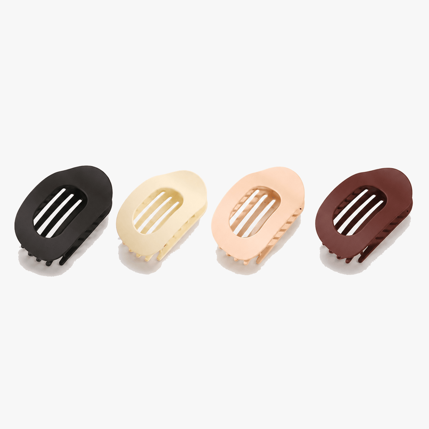 Women's Flat Hair Clips Set of 4 for Comfort & Styling