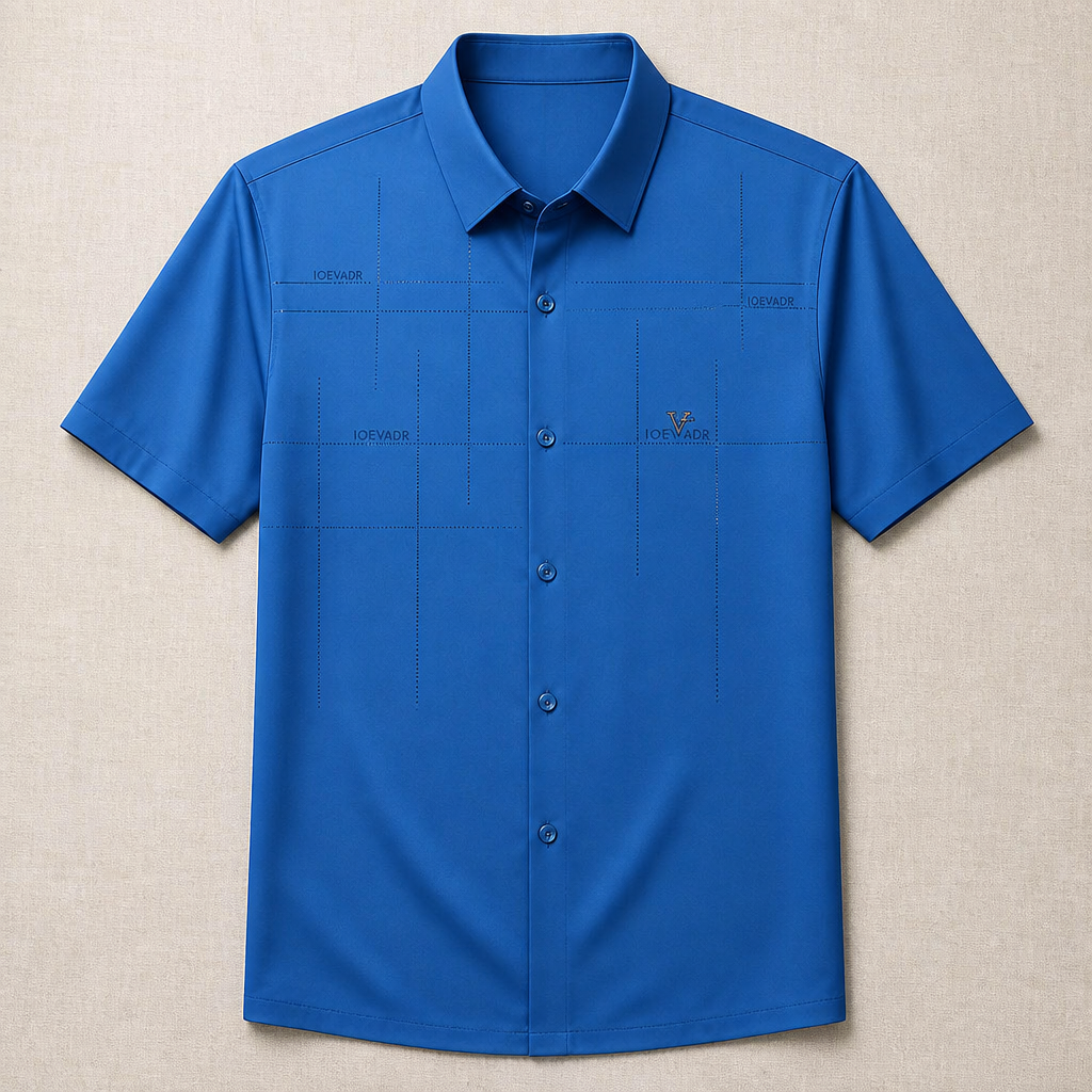 Maxon™ – Wrinkle-Free Stretch Short-Sleeve Button-Down Shirt