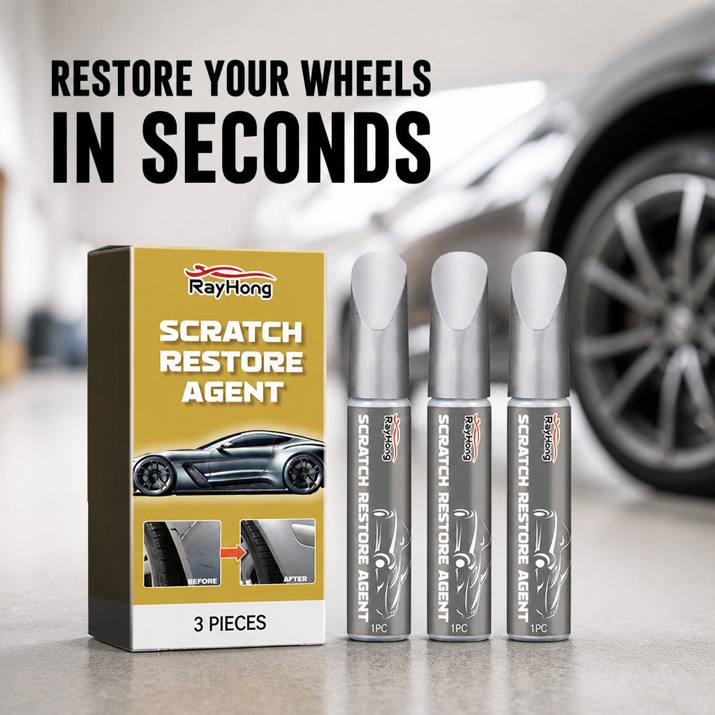 VeloMist Wheel Touch-Up Trio — Instantly Restore Your Ride’s Flawless, Showroom Shine