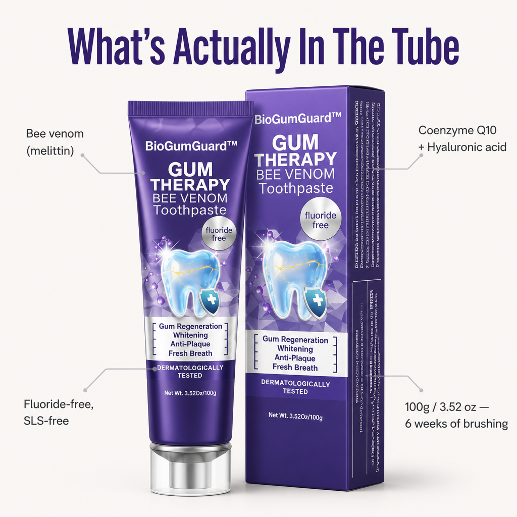 BioGumGuard™ — Soothe Sore Gums, Halt Recession, and Save the Teeth You Have