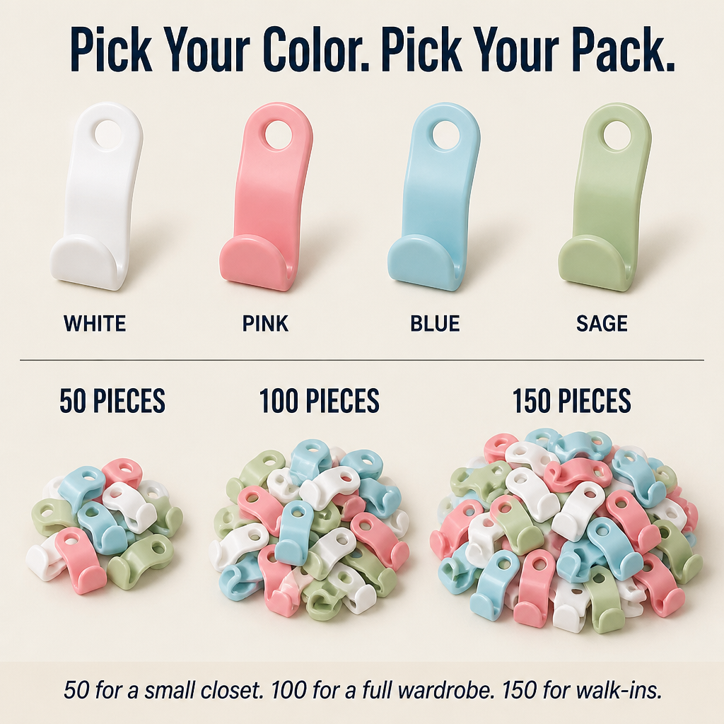 ClariHanger™ — Triple Your Closet Space in Seconds Without Tossing a Single Outfit